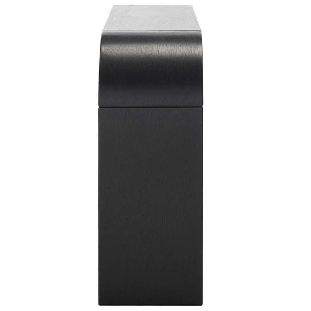 Safavieh - Liasonya Curved Console Table - Black - CNS6604C veiw 4