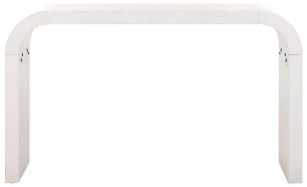 Safavieh - Liasonya Curved Console Table - White Washed - CNS6604B veiw 1