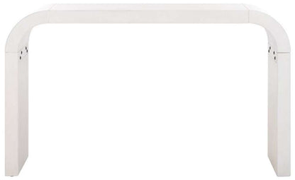 Safavieh - Liasonya Curved Console Table - White Washed - CNS6604B veiw 1