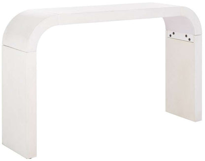 Safavieh - Liasonya Curved Console Table - White Washed - CNS6604B veiw 3