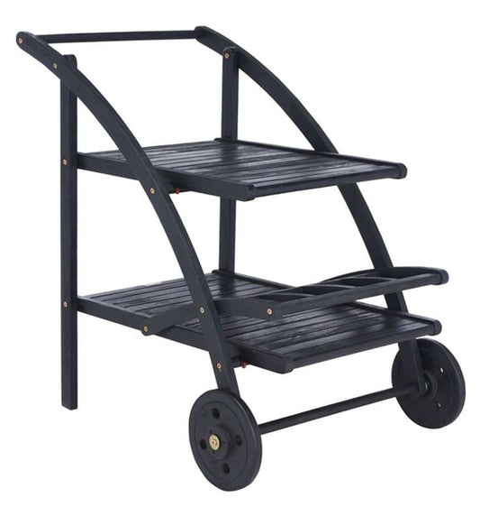 Safavieh - Lodi Tea Cart - Black - PAT7009D veiw 1