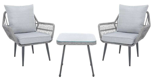 Safavieh - Londyn 3Pc Lounge Set - Grey - PAT9031B veiw 1