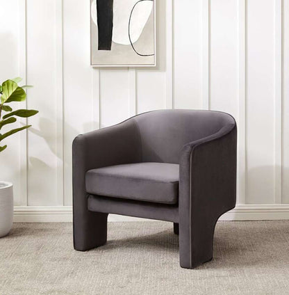 Safavieh - Londyn Accent Chair - Dark Grey - SFV4770D veiw 2