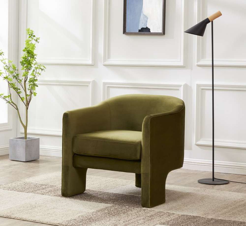Safavieh - Londyn Accent Chair - Olive Green - SFV4770B veiw 2
