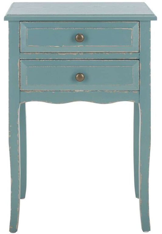 Safavieh - Lori End Table - Pale Blue - White Smoke - AMH6576F veiw 1