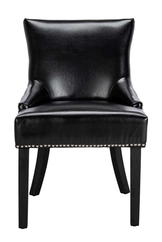 Safavieh - Lotus Side Chair - Black  (Set of 2) - MCR4700C-SET2 veiw 1