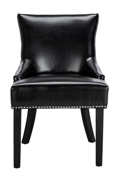 Safavieh - Lotus Side Chair - Black  (Set of 2) - MCR4700C-SET2 veiw 1