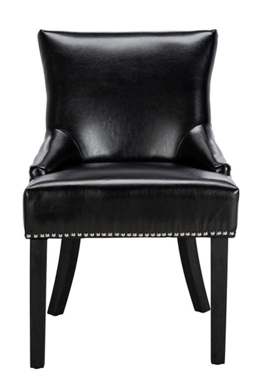 Safavieh - Lotus Side Chair - Black  (Set of 2) - MCR4700C-SET2 veiw 1