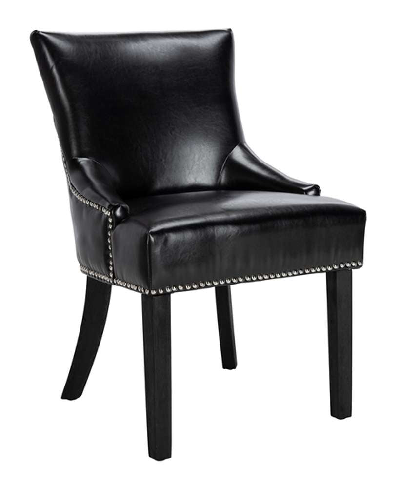 Safavieh - Lotus Side Chair - Black  (Set of 2) - MCR4700C-SET2 veiw 3