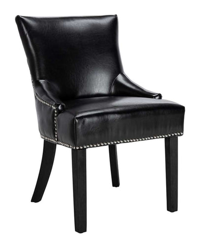 Safavieh - Lotus Side Chair - Black  (Set of 2) - MCR4700C-SET2 veiw 3