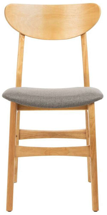 Safavieh - Lucca Retro Dining Chair - Natural - Grey  (Set of 2) - DCH1001B-SET2 veiw 1