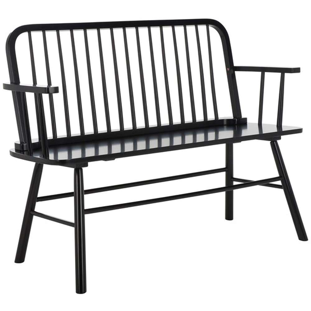 Safavieh - Lucilia Spindle Bench - Black - BCH8501C veiw 3