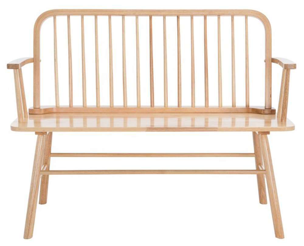 Safavieh - Lucilia Spindle Bench - Natural - BCH8501A veiw 1
