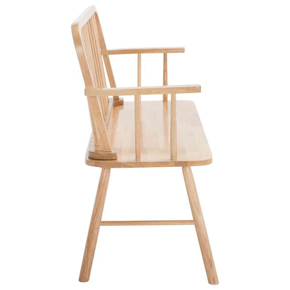 Safavieh - Lucilia Spindle Bench - Natural - BCH8501A veiw 4