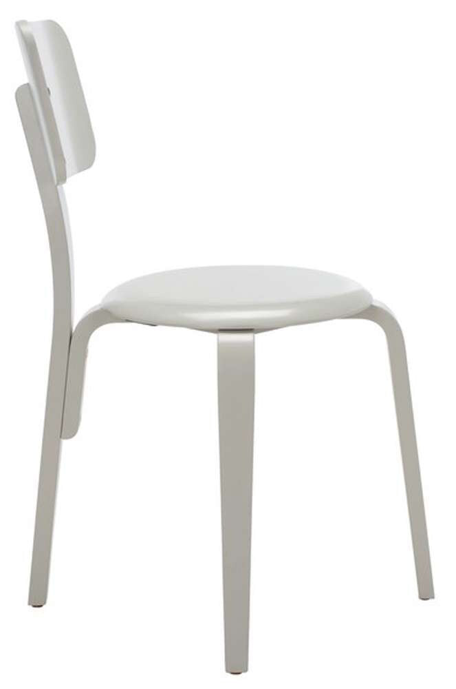 Safavieh - Luella Stackable Dining Chair - Grey  (Set of 2) - DCH1009C-SET2 veiw 4