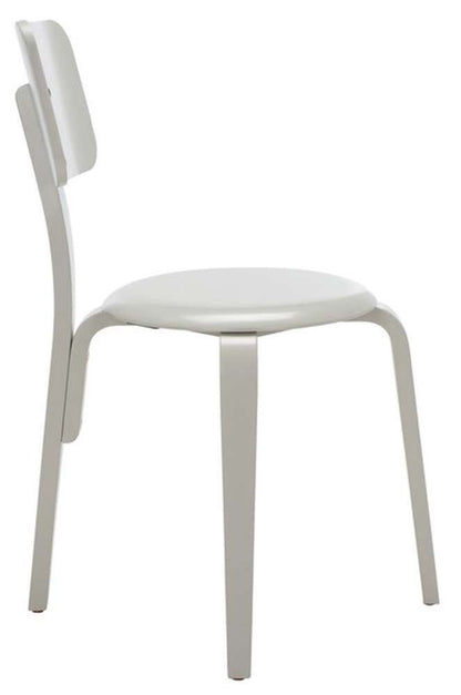 Safavieh - Luella Stackable Dining Chair - Grey  (Set of 2) - DCH1009C-SET2 veiw 4