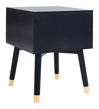 Safavieh - Lyla Retro Nightstand - Navy - Gold - FOX6234A veiw 4