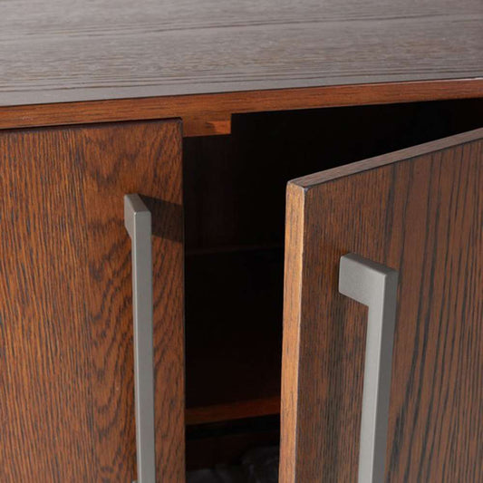 Safavieh - Mallory 4 Door Media Stand - Dark Brown - SFV2120A veiw 2