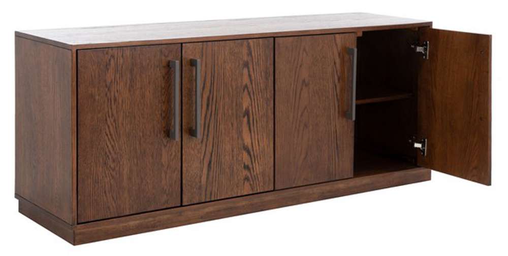 Safavieh - Mallory 4 Door Media Stand - Dark Brown - SFV2120A veiw 4