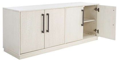Safavieh - Mallory 4 Door Media Stand - White Washed - SFV2120B veiw 4