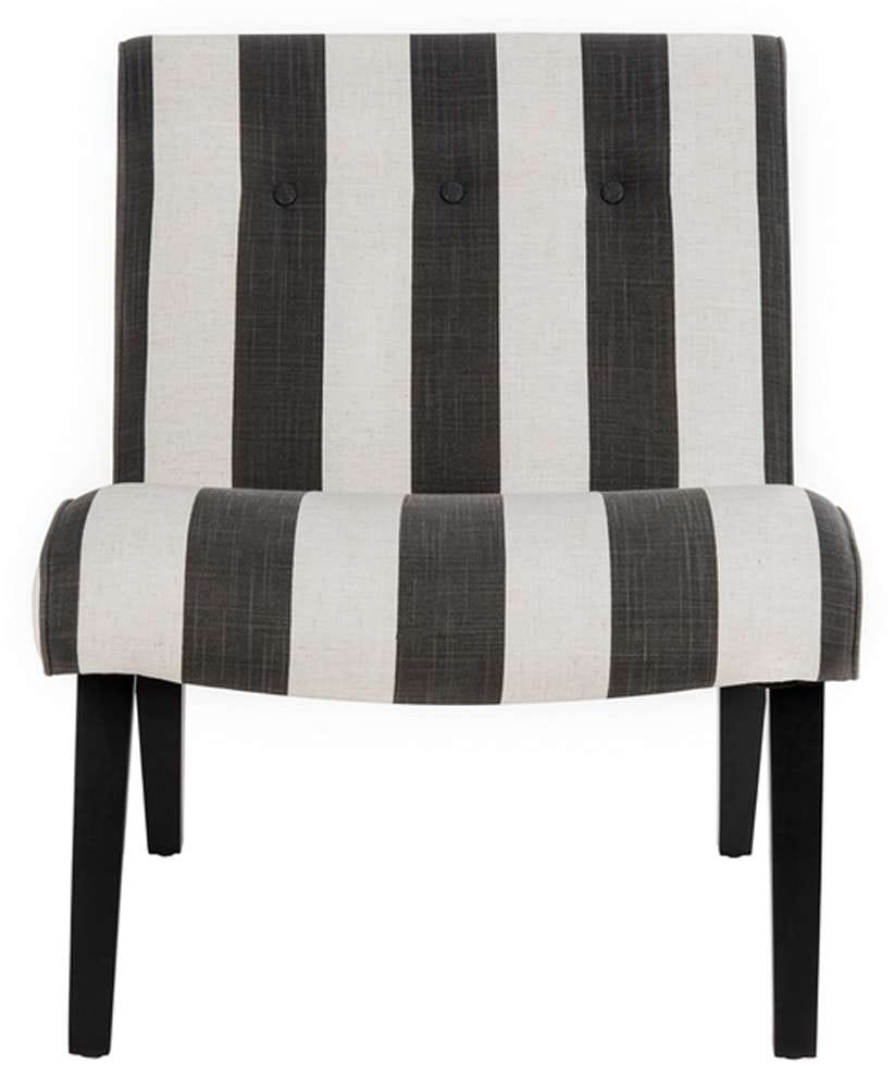 Safavieh - Mandell Chair - Black - White - MCR4552F veiw 1
