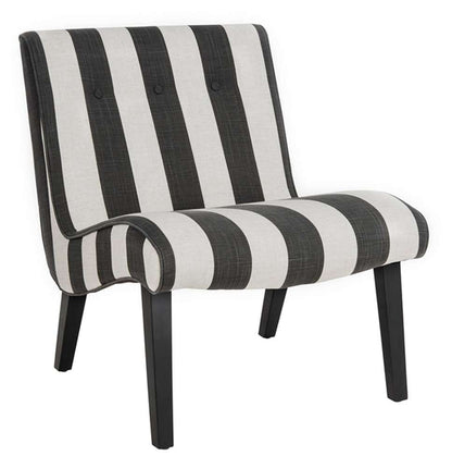 Safavieh - Mandell Chair - Black - White - MCR4552F veiw 3