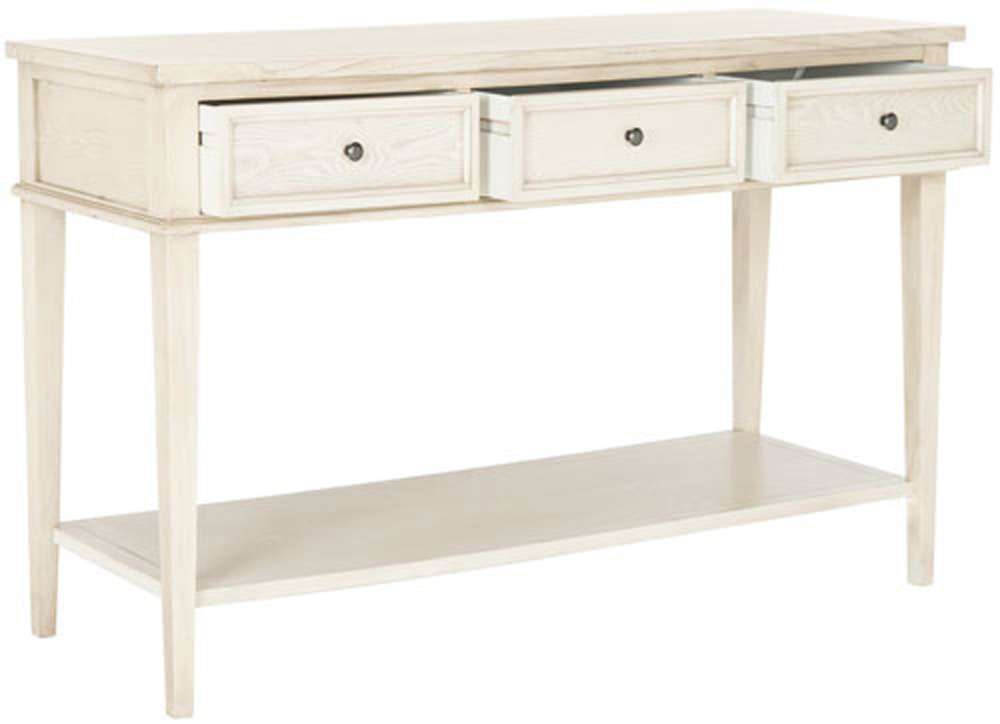 Safavieh - Manelin Console - White Washed - AMH6641B veiw 3