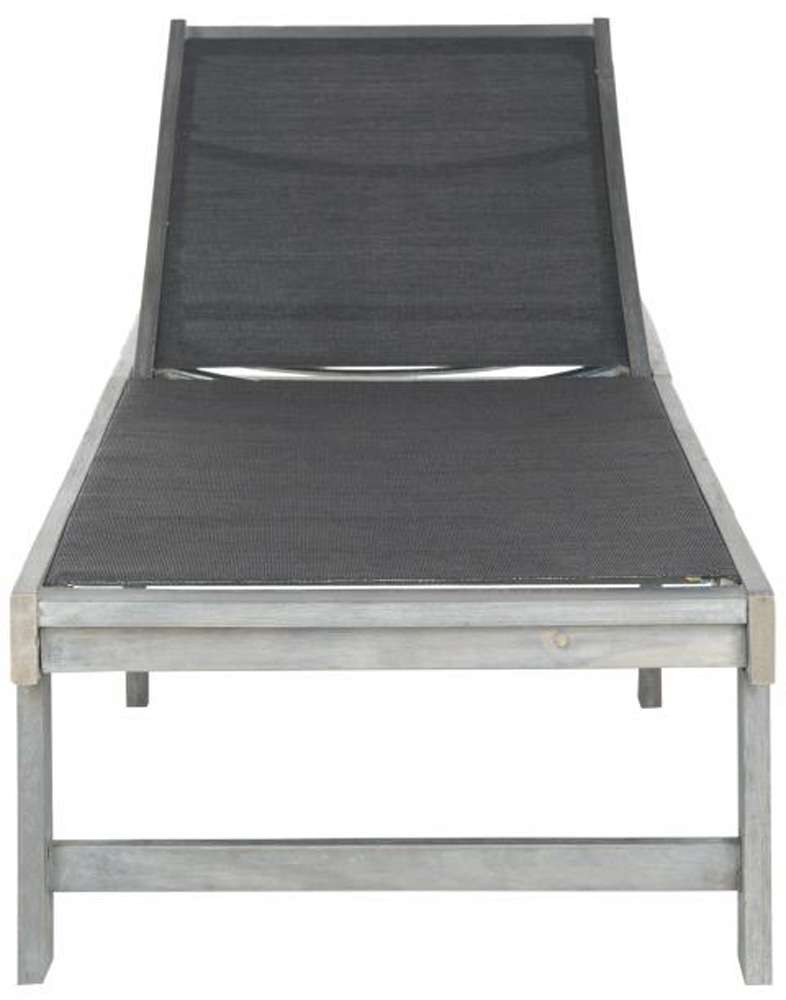 Safavieh - Manteca Lounge Chair - Ash Grey - Black - PAT6708B veiw 1