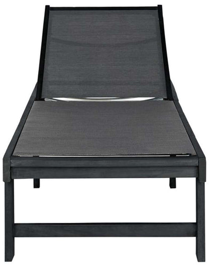 Safavieh - Manteca Lounge Chair - Dark Slate Gray - Black - PAT6708K veiw 1