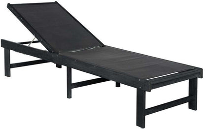 Safavieh - Manteca Lounge Chair - Dark Slate Gray - Black - PAT6708K veiw 3