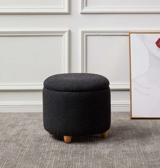 Safavieh - Mariabella Storage Ottoman - Black - SFV4793B veiw 2