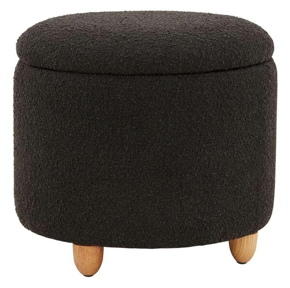 Safavieh - Mariabella Storage Ottoman - Black - SFV4793B veiw 3