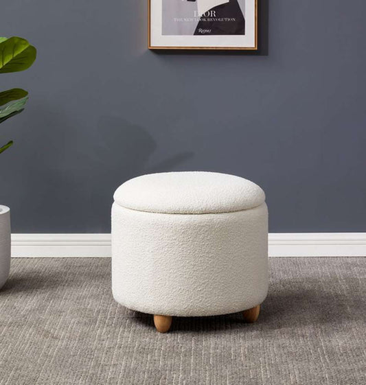 Safavieh - Mariabella Storage Ottoman - Ivory - SFV4793A veiw 2