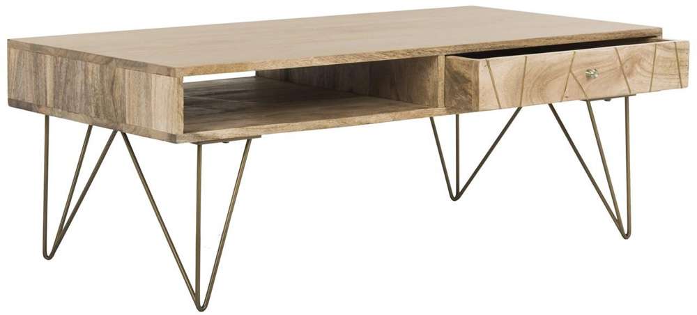 Safavieh - Marigold Coffee Table - Natural - COF9000A veiw 3