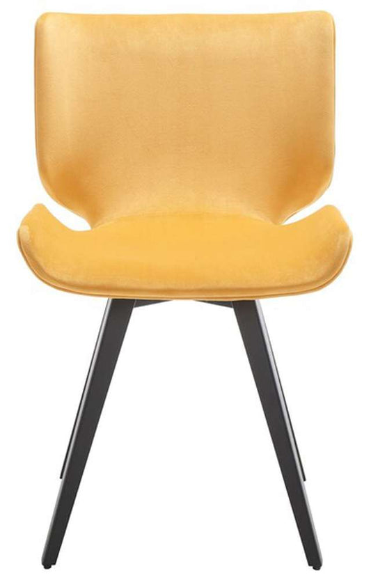 Safavieh - Matty Scandinavian Dining Chair - Mustard - SFV5025B veiw 1