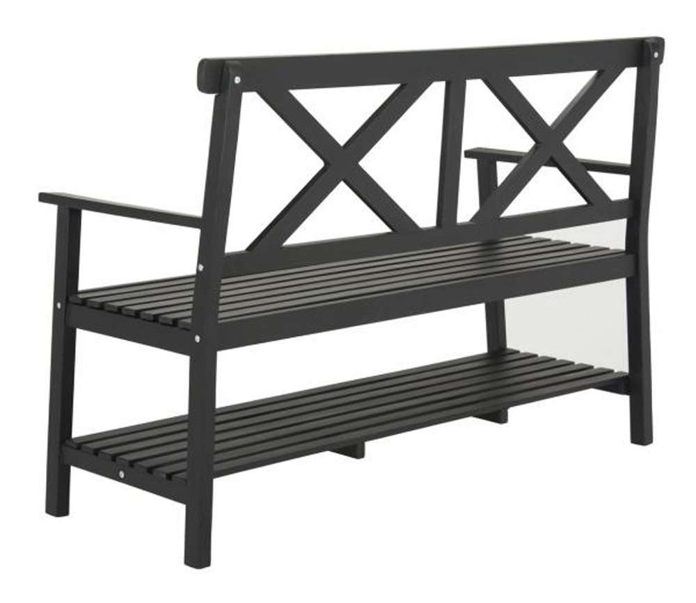 Safavieh - Mayer 2 Seat Bench - Black - PAT6744A veiw 1