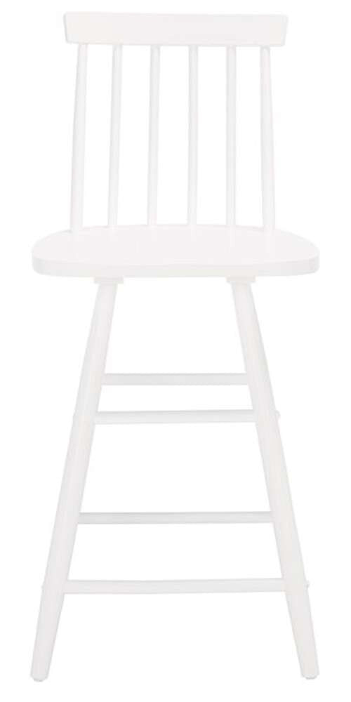 Safavieh - May Wood Counter Stool - White - BST1405C veiw 1