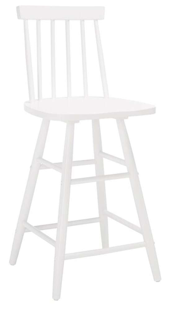 Safavieh - May Wood Counter Stool - White - BST1405C veiw 3