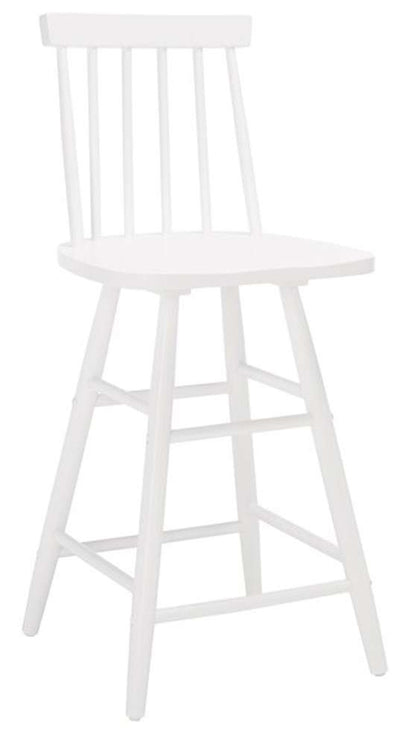 Safavieh - May Wood Counter Stool - White - BST1405C veiw 3