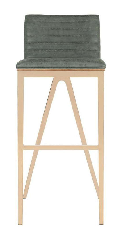 Safavieh - Mckay Barstool - Ash Green - Copper - FOX3016A veiw 3