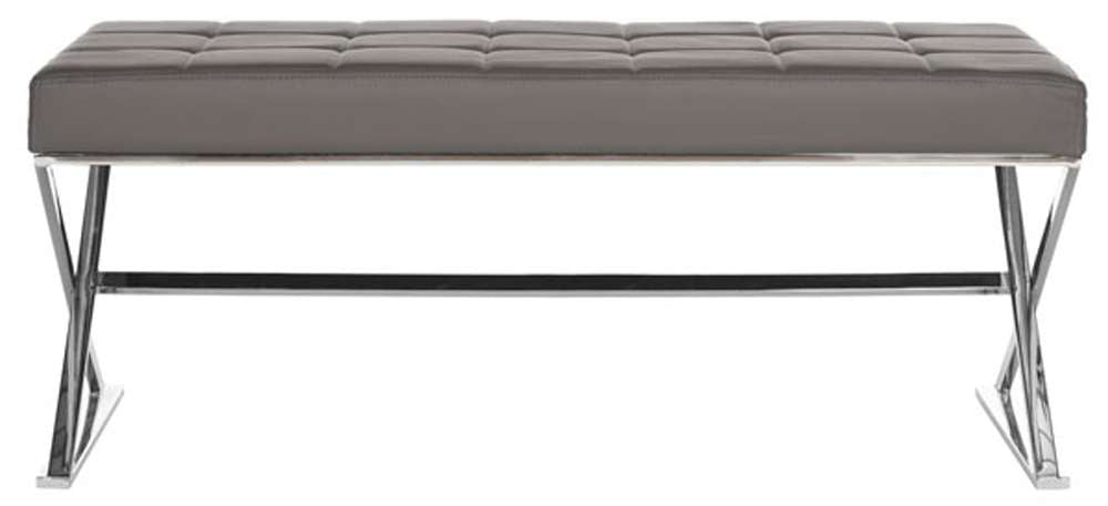 Safavieh - Micha Bench - Grey - FOX2023B veiw 1