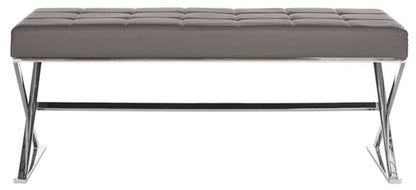 Safavieh - Micha Bench - Grey - FOX2023B veiw 1