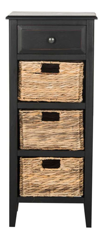 Safavieh - Michaela Storage Unit - Distressed Black  - AMH5744A veiw 1