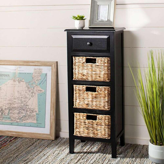 Safavieh - Michaela Storage Unit - Distressed Black  - AMH5744A veiw 2