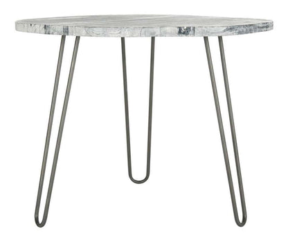 Safavieh - Mindy Dining Table - Black W- White Wash Distress - DTB6500B veiw 1