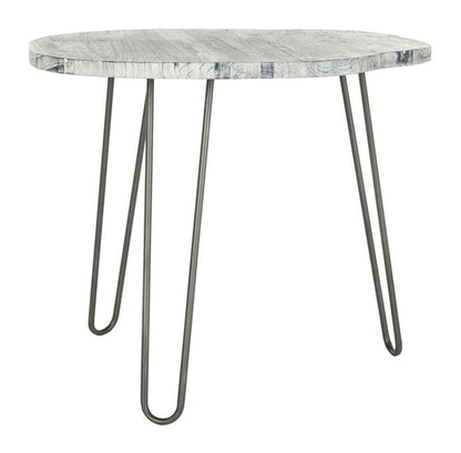 Safavieh - Mindy Dining Table - Black W- White Wash Distress - DTB6500B veiw 3