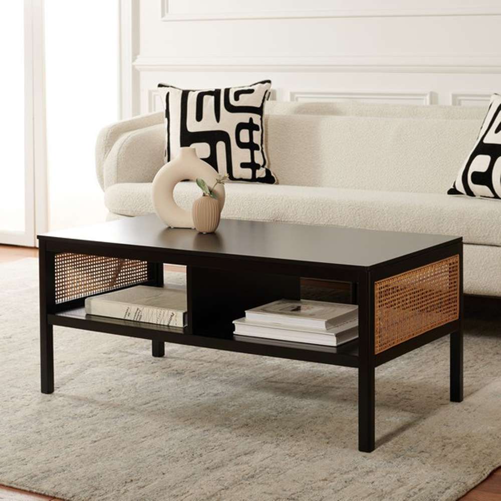Safavieh - Miya Coffee Table - Black - Natural - COF5002B veiw 2