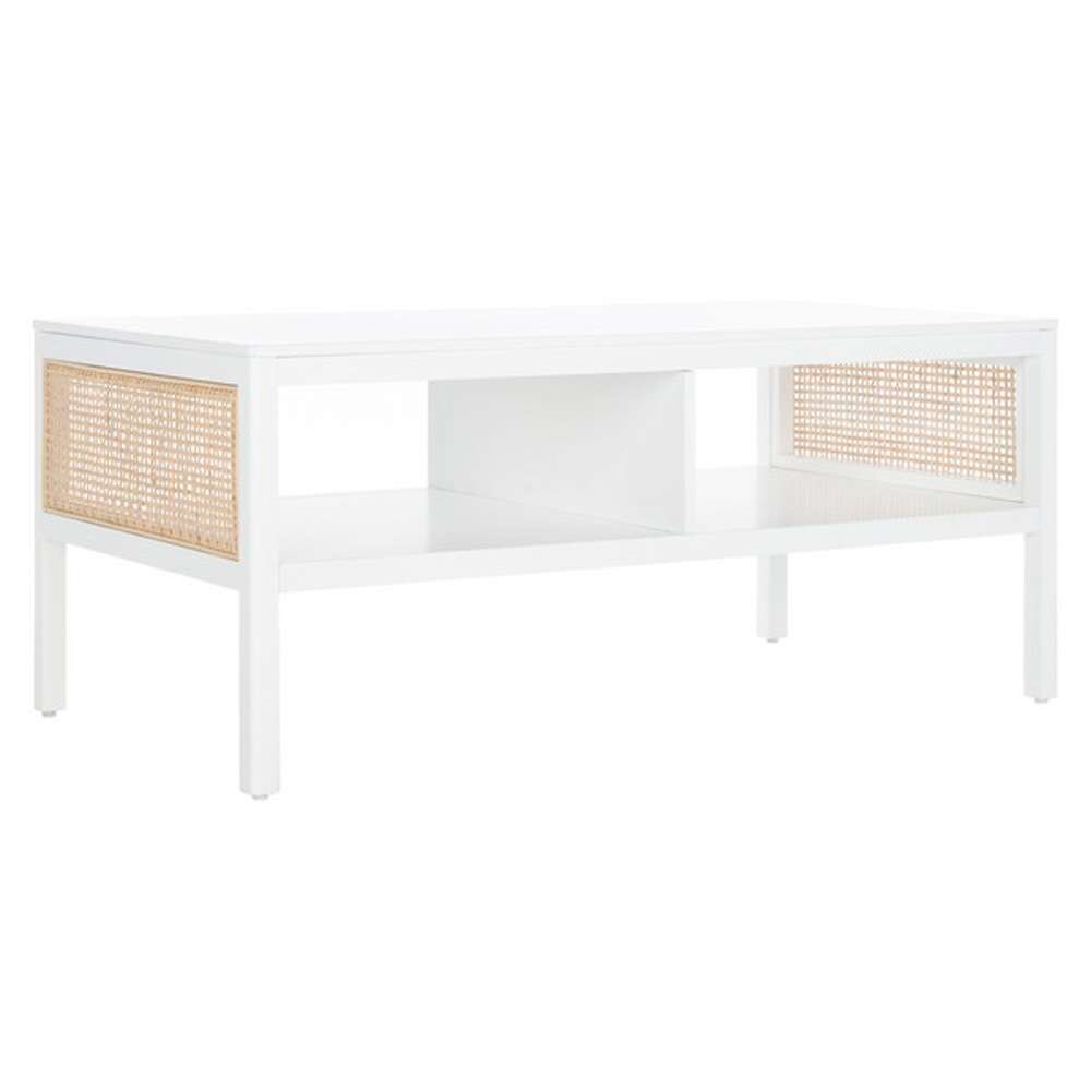 Safavieh - Miya Coffee Table - White - Natural - COF5002C veiw 3