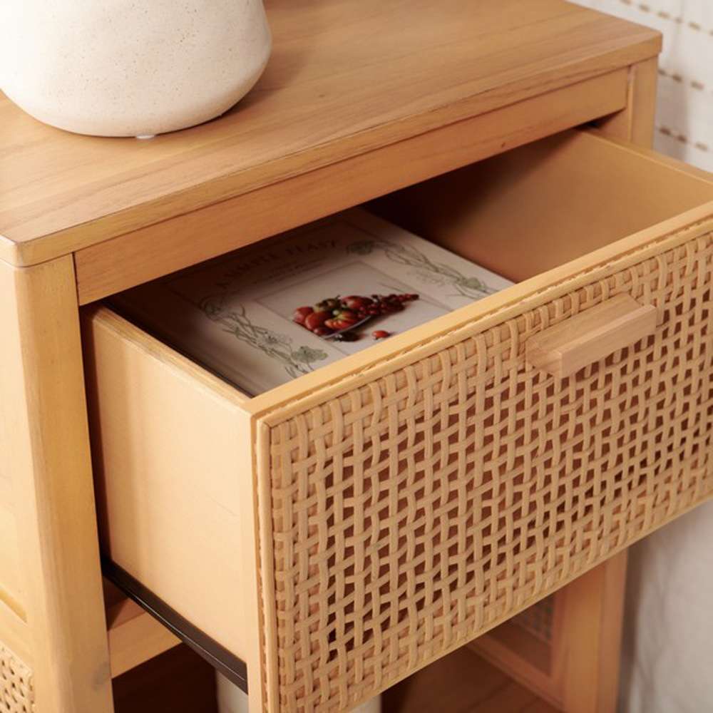 Safavieh - Miya Night Stand - Natural - NST5012A veiw 2