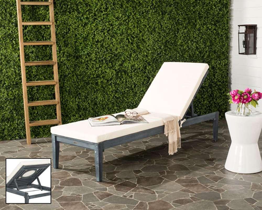 Safavieh - Montclair Sunlounger - Ash Grey - Beige - PAT6731B veiw 2